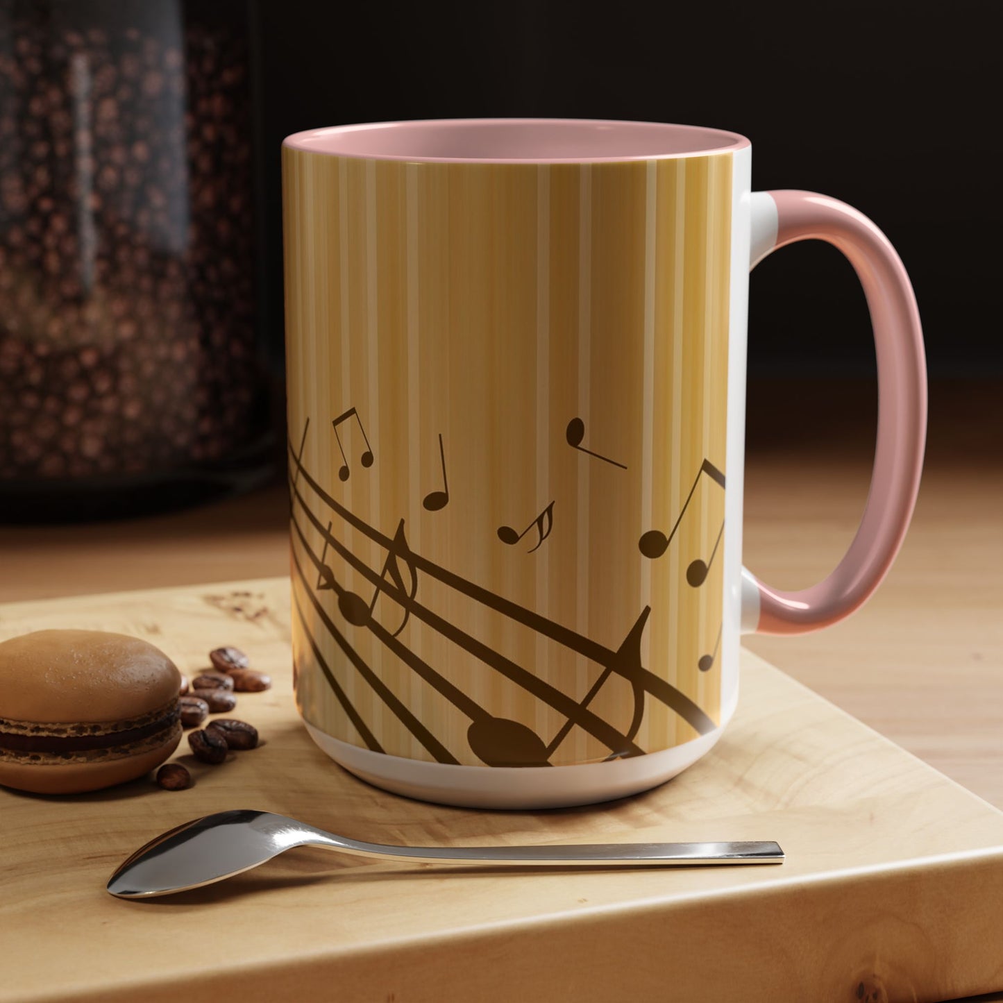 Musical Note Coffee Mug - Perfect Gift for Musicians, Coffee Lovers, Music Teachers, Birthdays, Housewarming