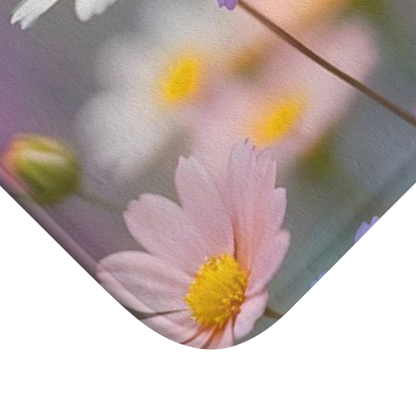 Floral Delight Bath Mat | Spring Decor, Bathroom Accessories, Gift for Her, Home Decor, Flower Design