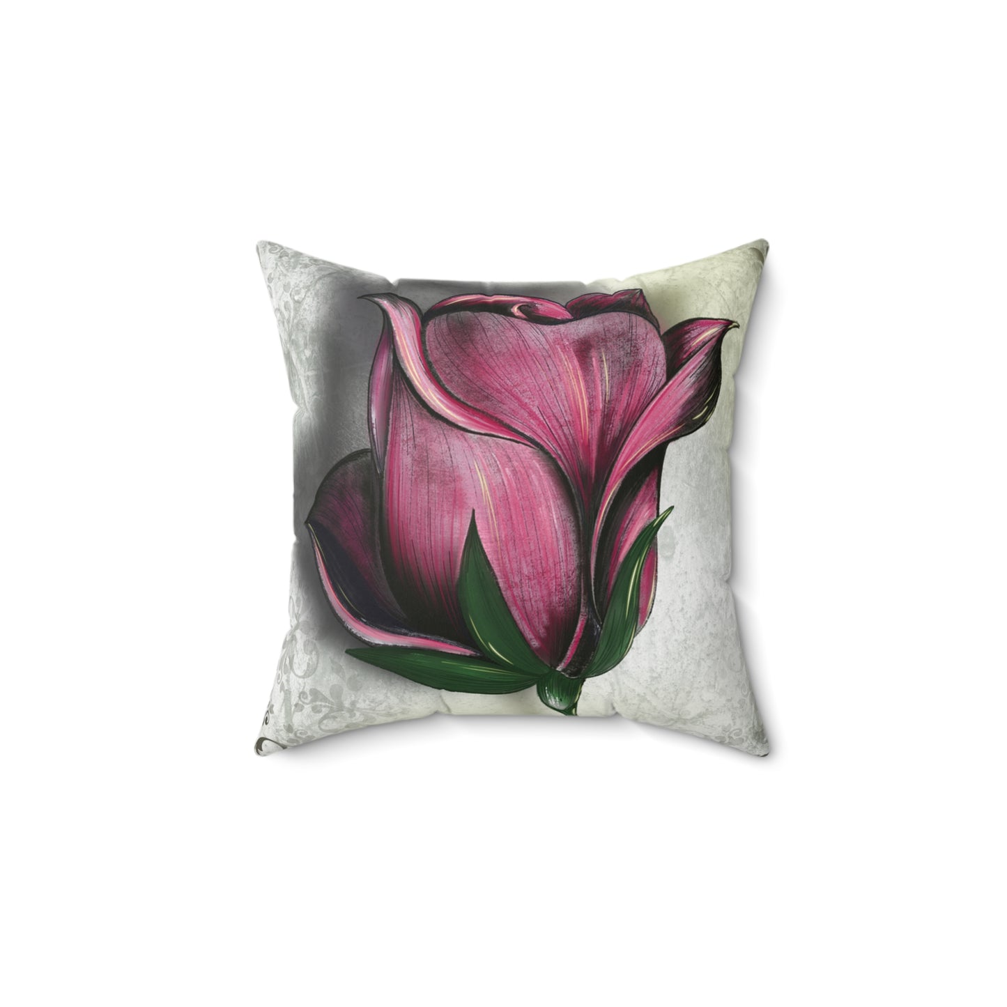 Spun Polyester Square Pillow