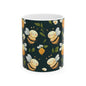 Cute Bee Ceramic Mug - Whimsical Coffee Cup for Bee Lovers, Gift for Her