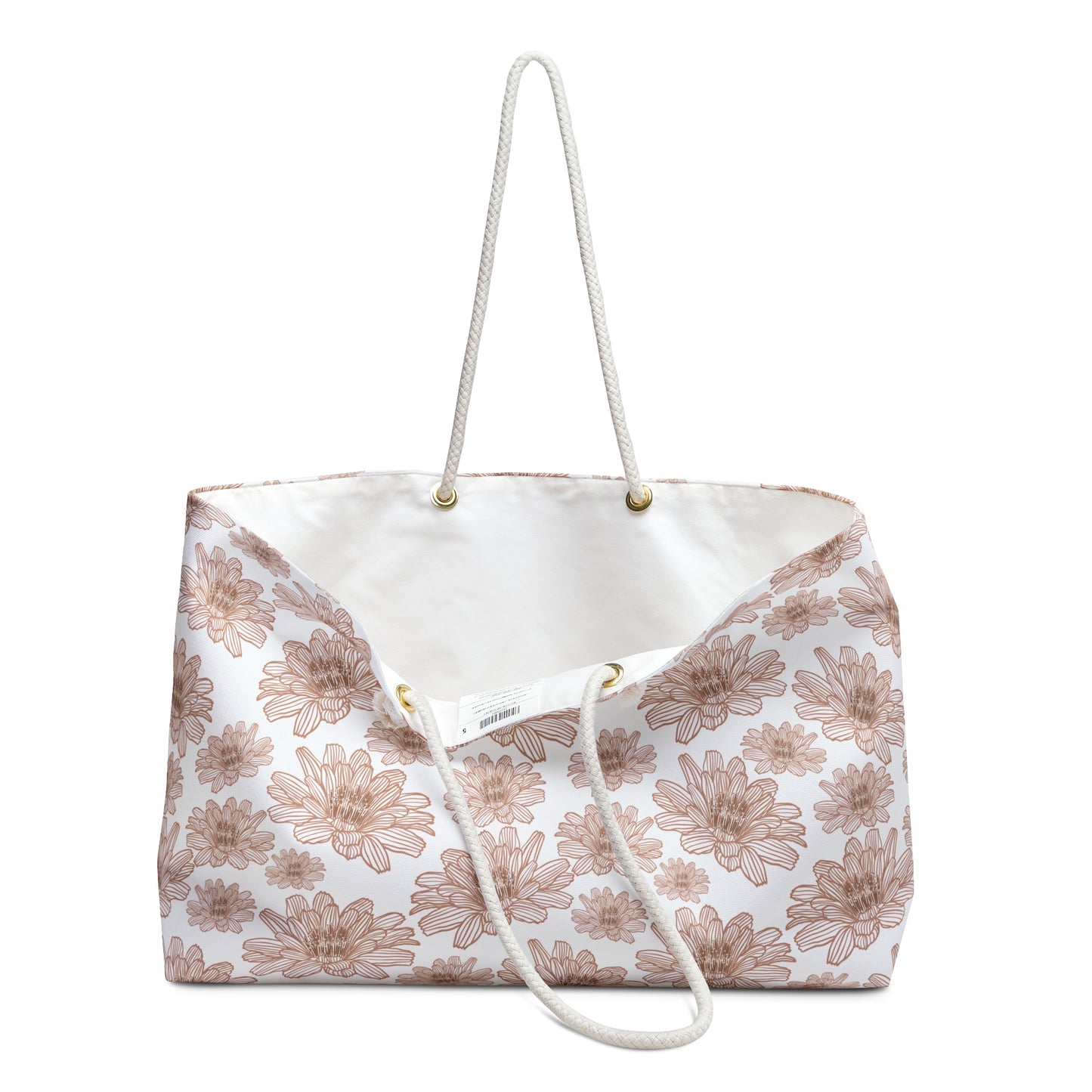 Floral Weekender Bag - Travel Tote, Overnight Bag, Beach Bag, Weekend Getaway, Stylish Gym Bag