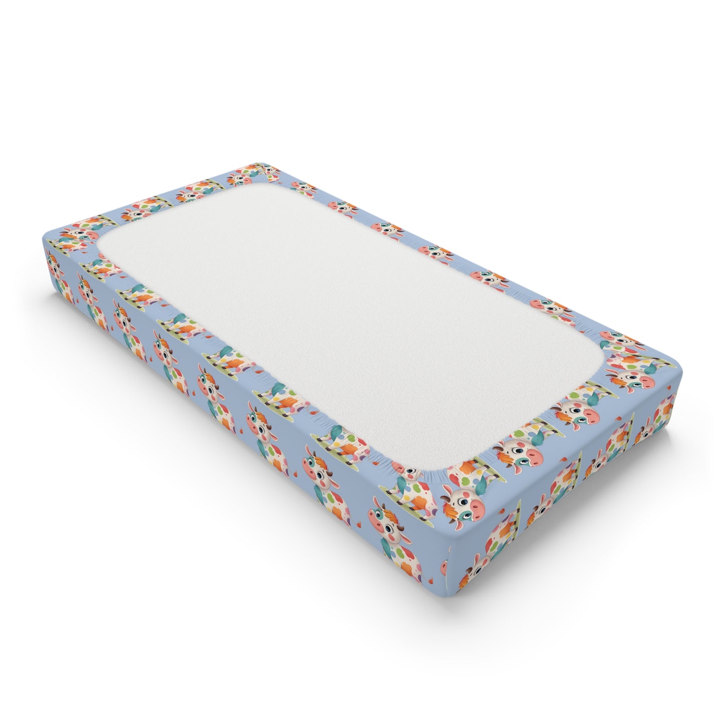 Floral Baby Changing Pad Cover, Cute Nursery Decor, Baby Shower Gift, Baby Bedding, Floral Print