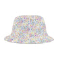 Colorful Bucket Hat for Summer, Floral Pattern Sun Hat, Trendy Accessories, Beachwear, Festival Gear, Gift Idea