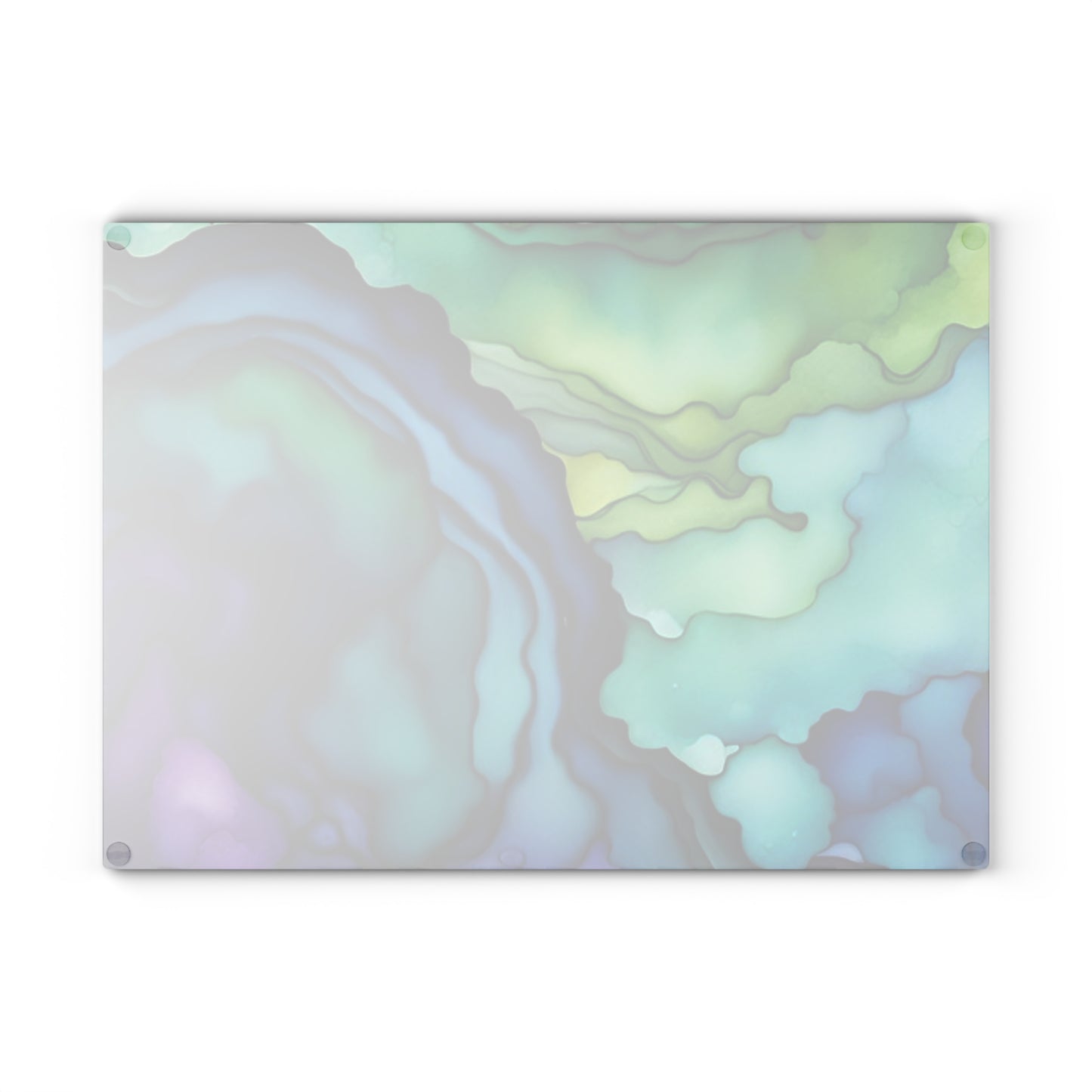 Abstract Marble Glass Cutting Board | Kitchen Decor, Unique Gift, Housewarming, Cooking, Culinary Art