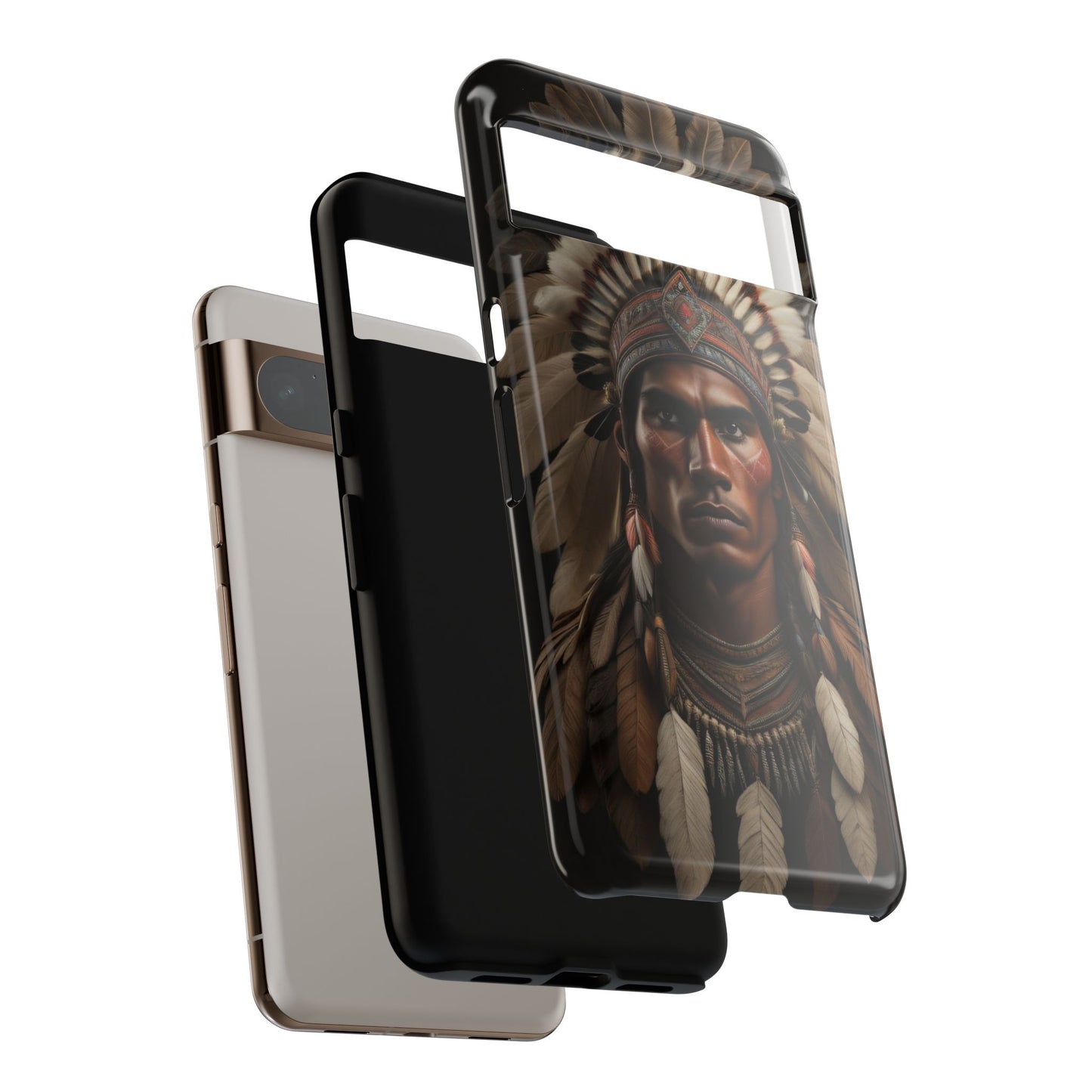 Native American Art Phone Case, Strong Culture Design, Unique Gift for Him or Her, Tough Cases, Customizable Protector, Tribal Style