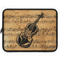 Vintage Music Laptop Sleeve with Violin Design, Music Lover Gift, Geeky Accessory, Musician Laptop Case, Unique Tech Sleeve