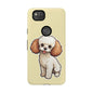 Cute Dog Phone Case, Pet Lover Gift, Custom Phone Cover, Cartoon Dog Case, Durable Phone Accessory