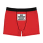 Funny Men's Boxer Briefs - No Trespassing Private Property, Unique Gift, Comfortable Underwear, Ideal for Gifting, Perfect for Everyday Wear