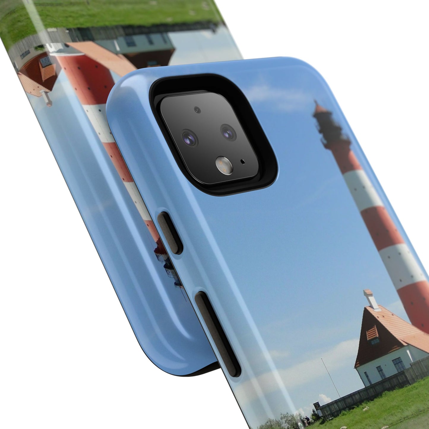 Lighthouse Phone Case - Coastal Vibes, Nautical Gift, Ocean Lover Accessory, Beach Aesthetic, Customizable Design