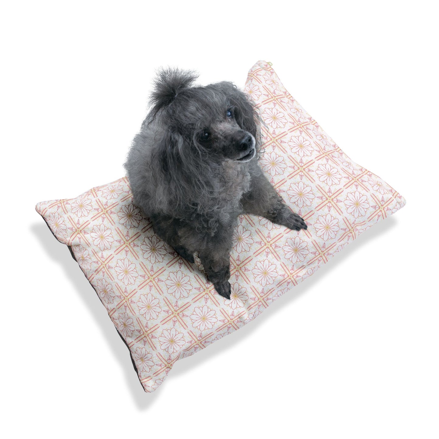 Chic Floral Pet Bed - Cozy Dog Bed, Cat Bed, Luxury Pet Cushion, Soft Decorative Pet Bed, Stylish Animal Furniture