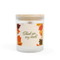 Frosted Glass Candle, 11oz