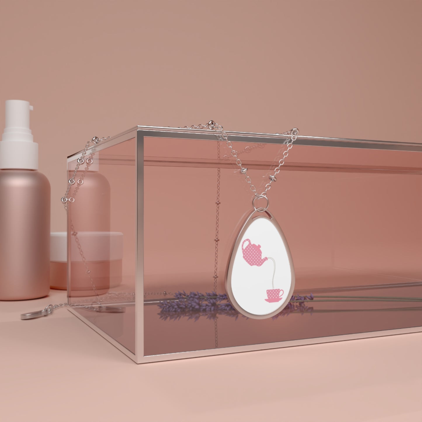 Charming Tea Party Oval Necklace, Delightful Gift for Tea Lovers, Elegant Jewelry for Women, Perfect for Birthdays and Celebrations, [...]