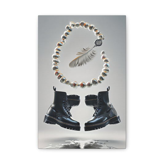 Edgy Art Canvas Print