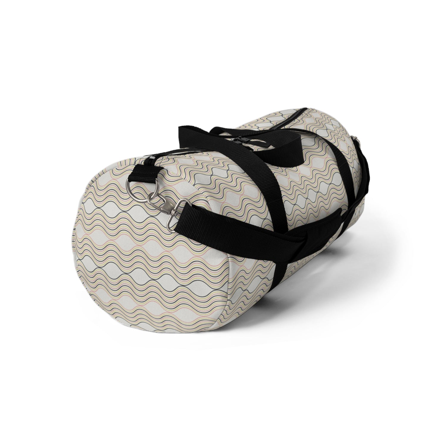 Stylish Wave Print Duffel Bag for Gym, Travel, Weekend Getaways, Stylish Duffel, Sport Bag, Travel Luggage, Fitness Gear