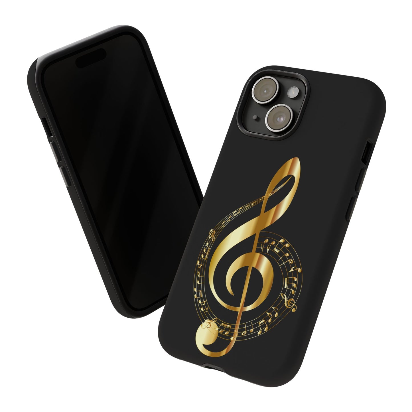 Tough Cases black gold musical Note