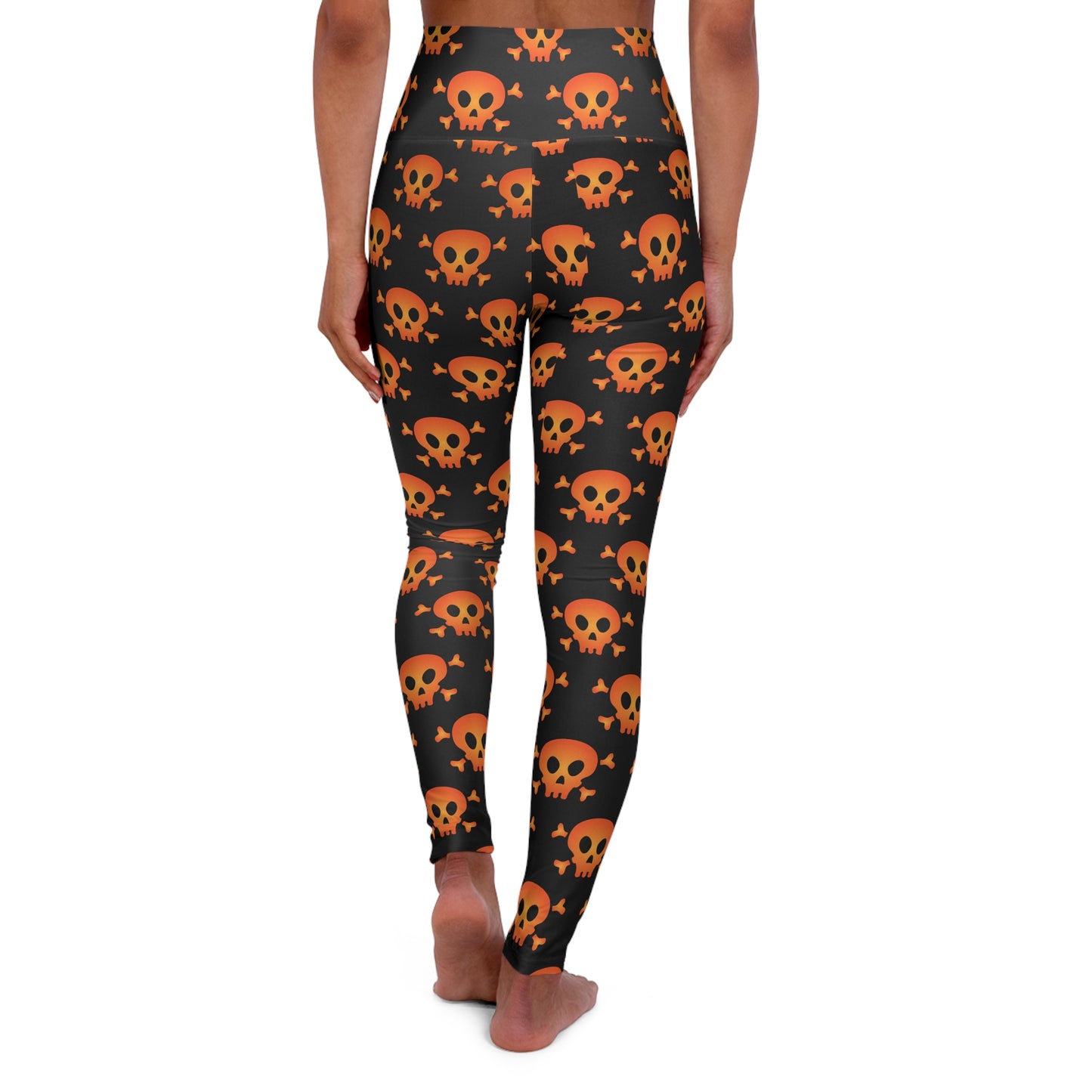 High Waisted Yoga Leggings  Halloween