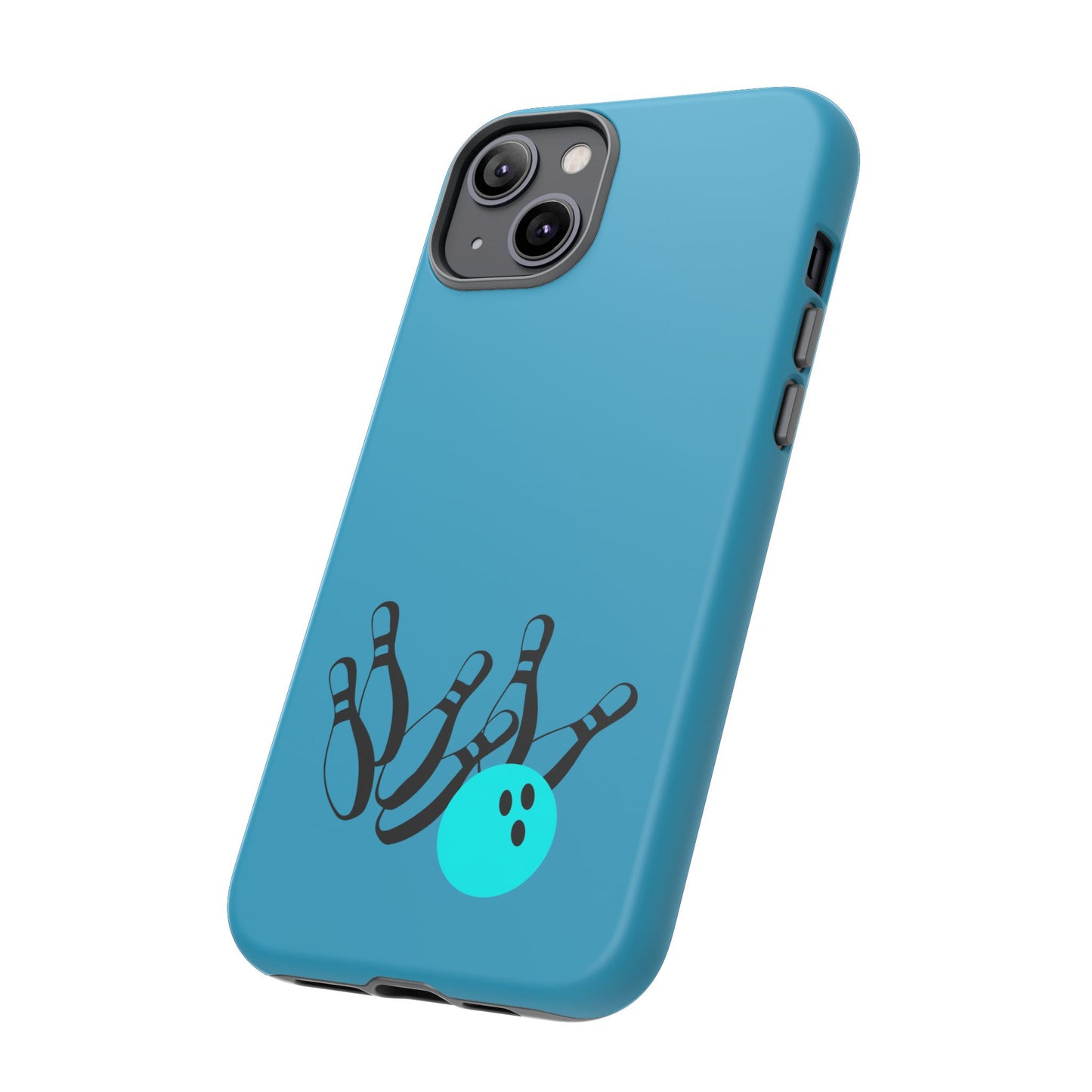 Bowling Phone Case, Tough Cases for Bowling Enthusiasts, Fun Gift for Bowlers, Unique Phone Accessory, Sports Themed Cases