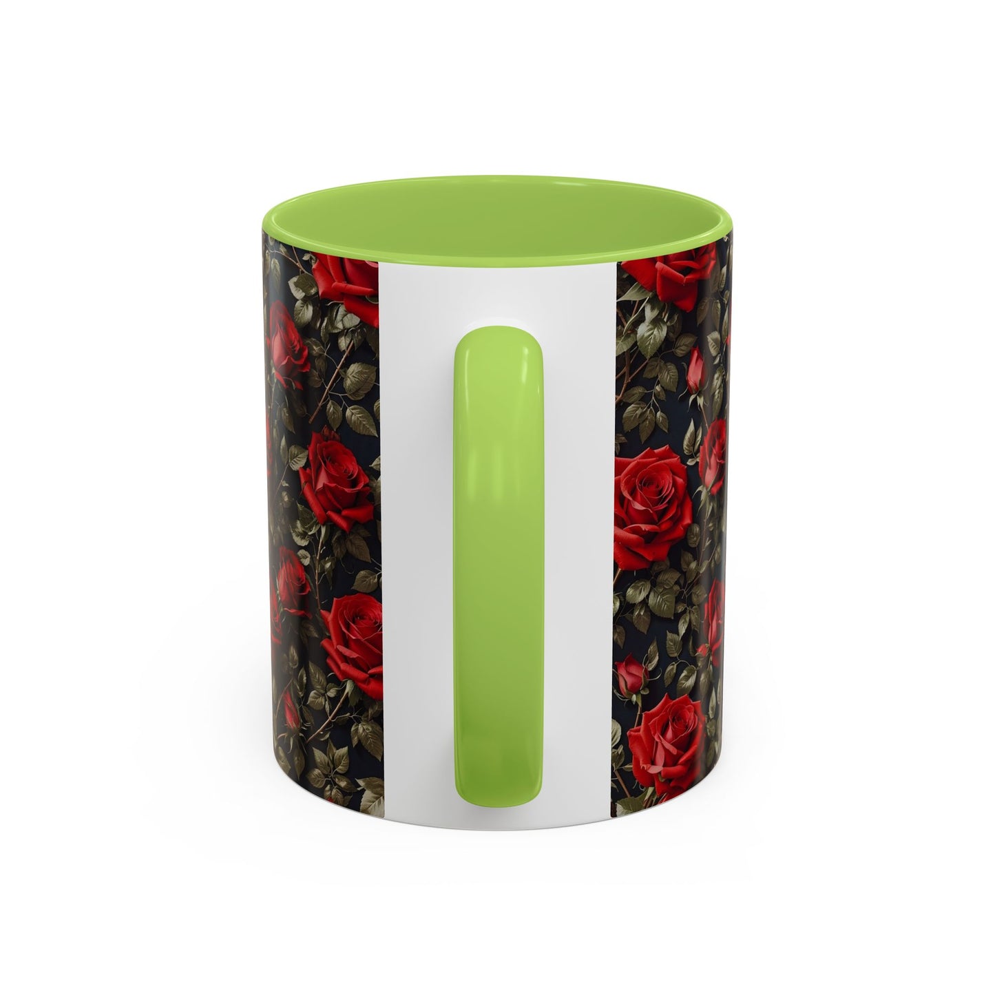 Elegant Floral Accent Coffee Mug - Black Rose Design, Gift for Her, Home Decor, Coffee Lovers, Mother's Day, Birthday