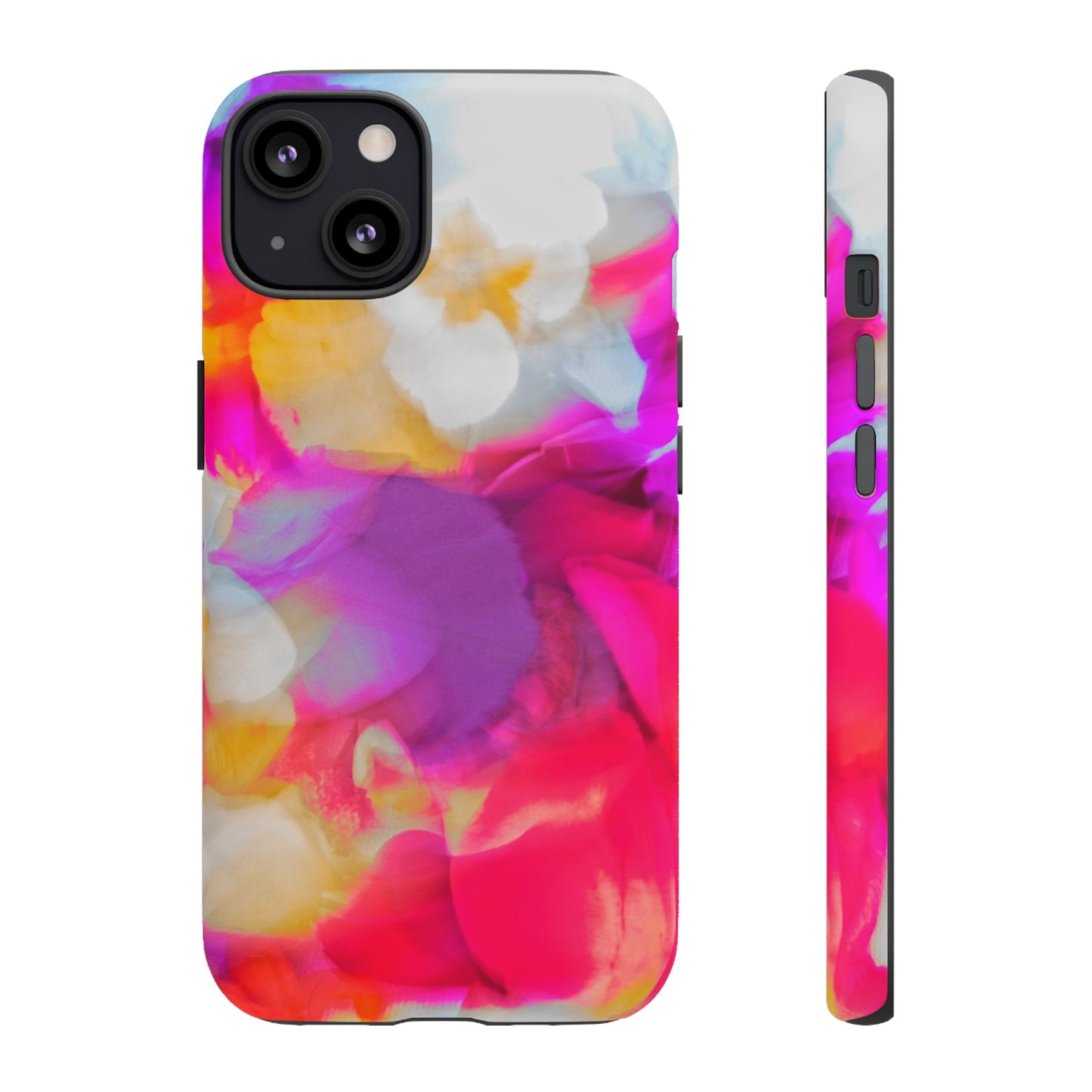 Floral Phone Case: Stylish Art for Your Device, Tough Cases, Gift for Her, Flower Print, Trendy Accessories, Phone Protection