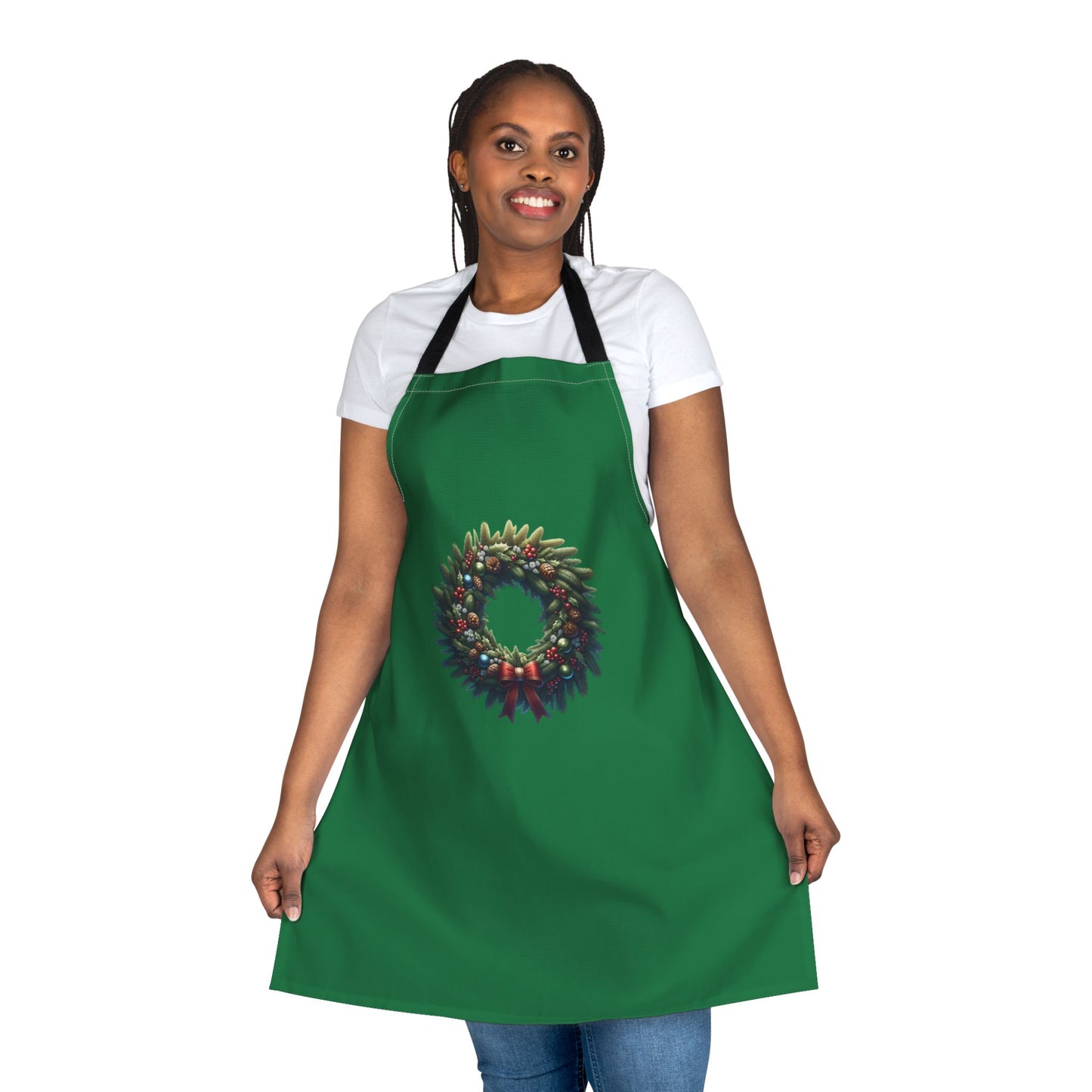 Apron, 5-Color Straps (AOP) Christmas