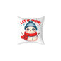 Let It Snow Snowman Pillow