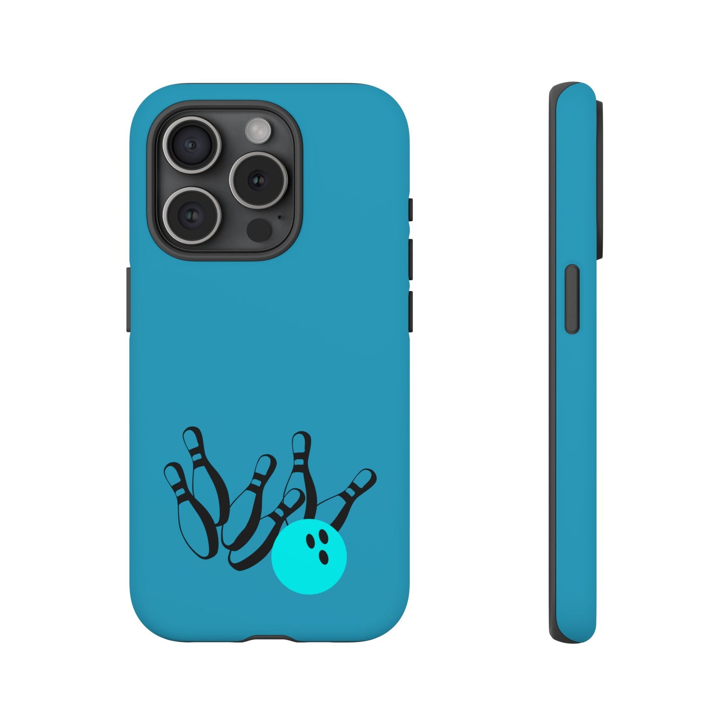 Bowling Phone Case, Tough Cases for Bowling Enthusiasts, Fun Gift for Bowlers, Unique Phone Accessory, Sports Themed Cases