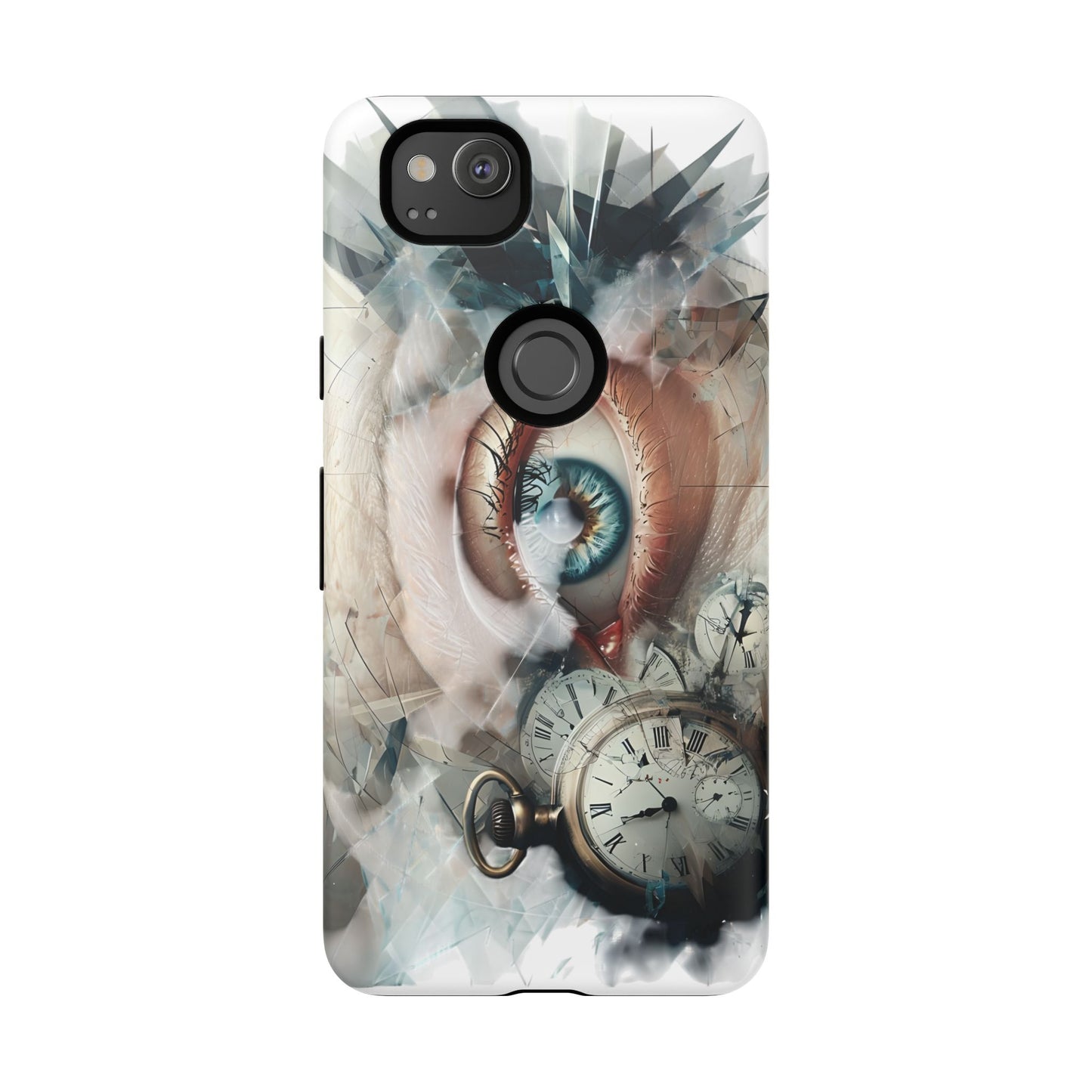Artistic Eye Phone Case, Unique Smartphone Cover, Whimsical Gift for Art Lovers, Trendy Tech Accessory, Birthday Present, Holiday Gift
