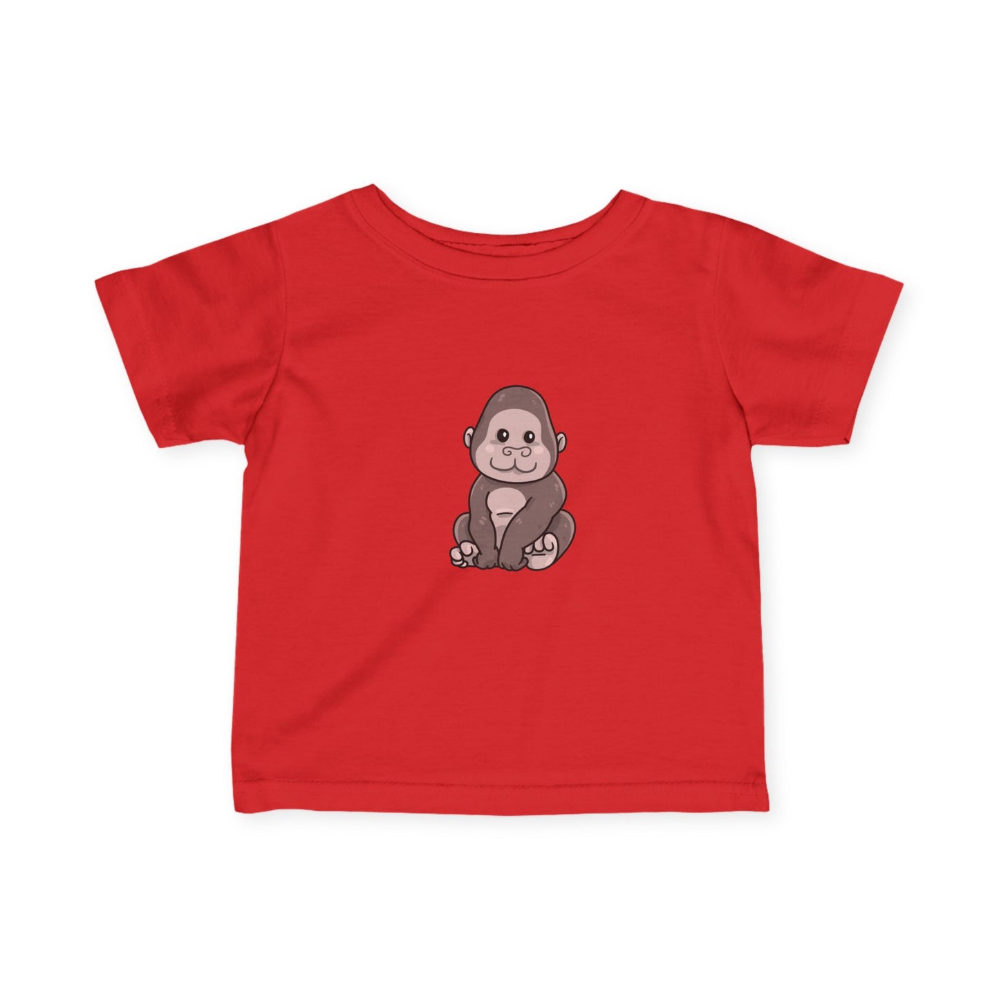 Adorable Baby Gorilla Tee for Infants - Cute Animal Shirt, Toddler Clothing