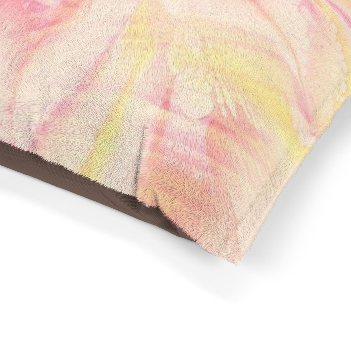 Cozy Pet Bed, Boho Dog Bed, Cat Bed, Pink Pet Cushion, Floral Pet Lounge, Pet Gift for Dog Lovers