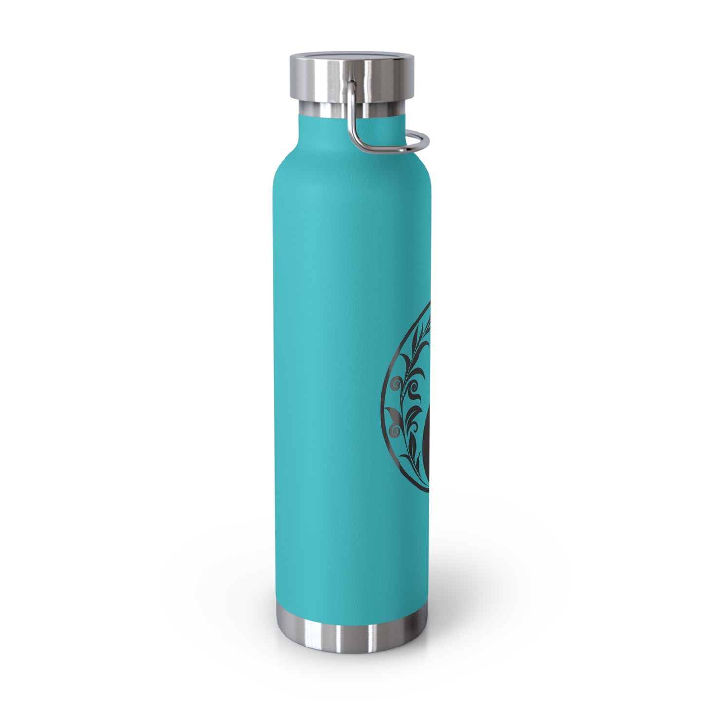 Yin Yang Insulated Water Bottle - 22oz, Stainless Steel Travel Flask, Eco-Friendly Hydration, Motivational Gift, Yoga Accessory