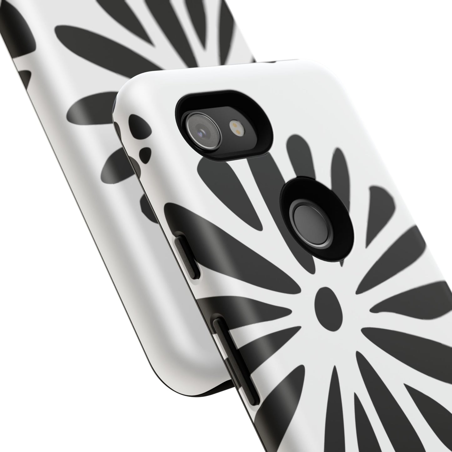 Stylish Phone Case with Floral Design, Tough Phone Cover for Her, Trendy Black and White Cell Phone Case, Unique Gift for Birthdays [...]