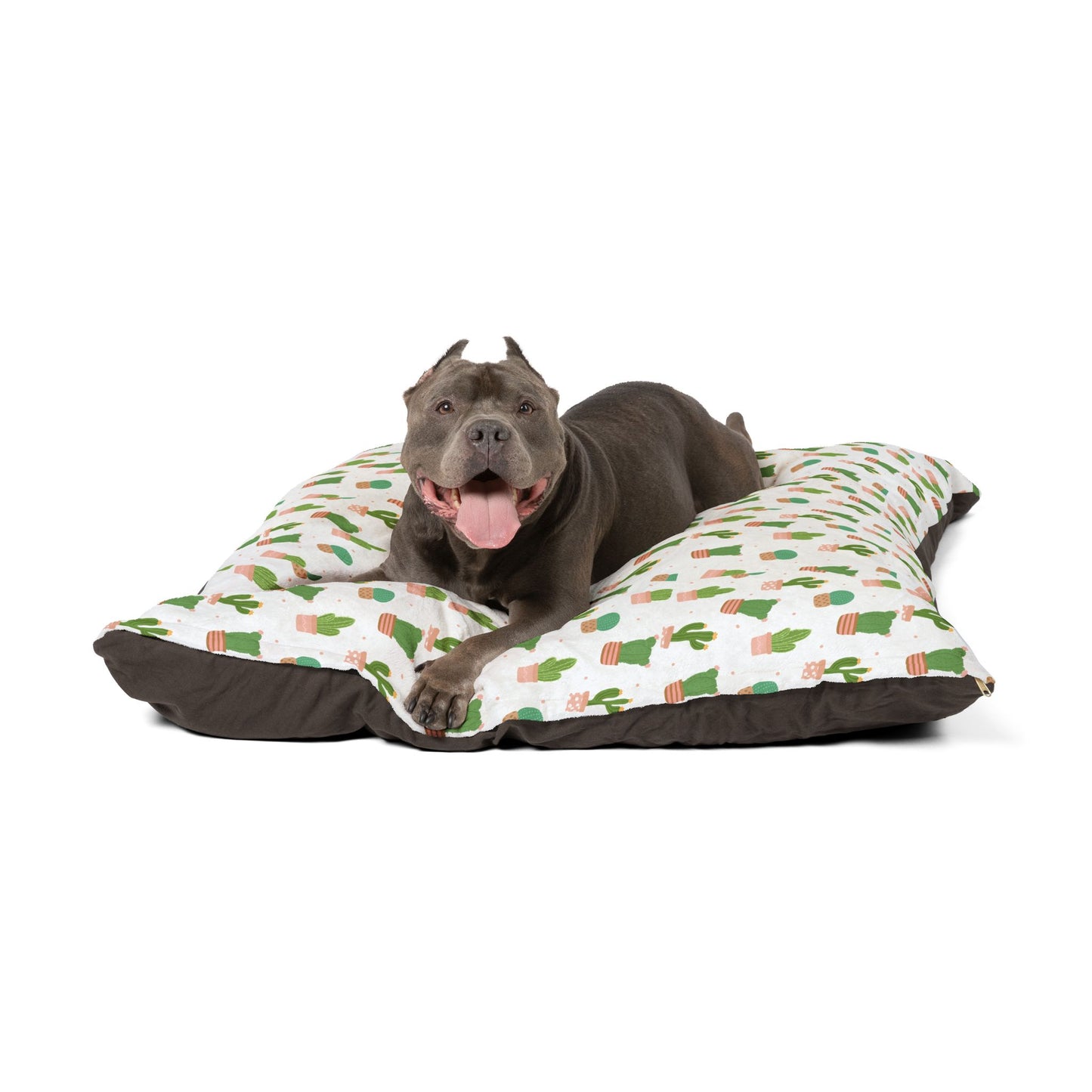 Cozy Cactus Pet Bed | Stylish Dog Bed, Cat Bed, Pet Sleeping Pillow, Furry Friend Gift, Home Decor