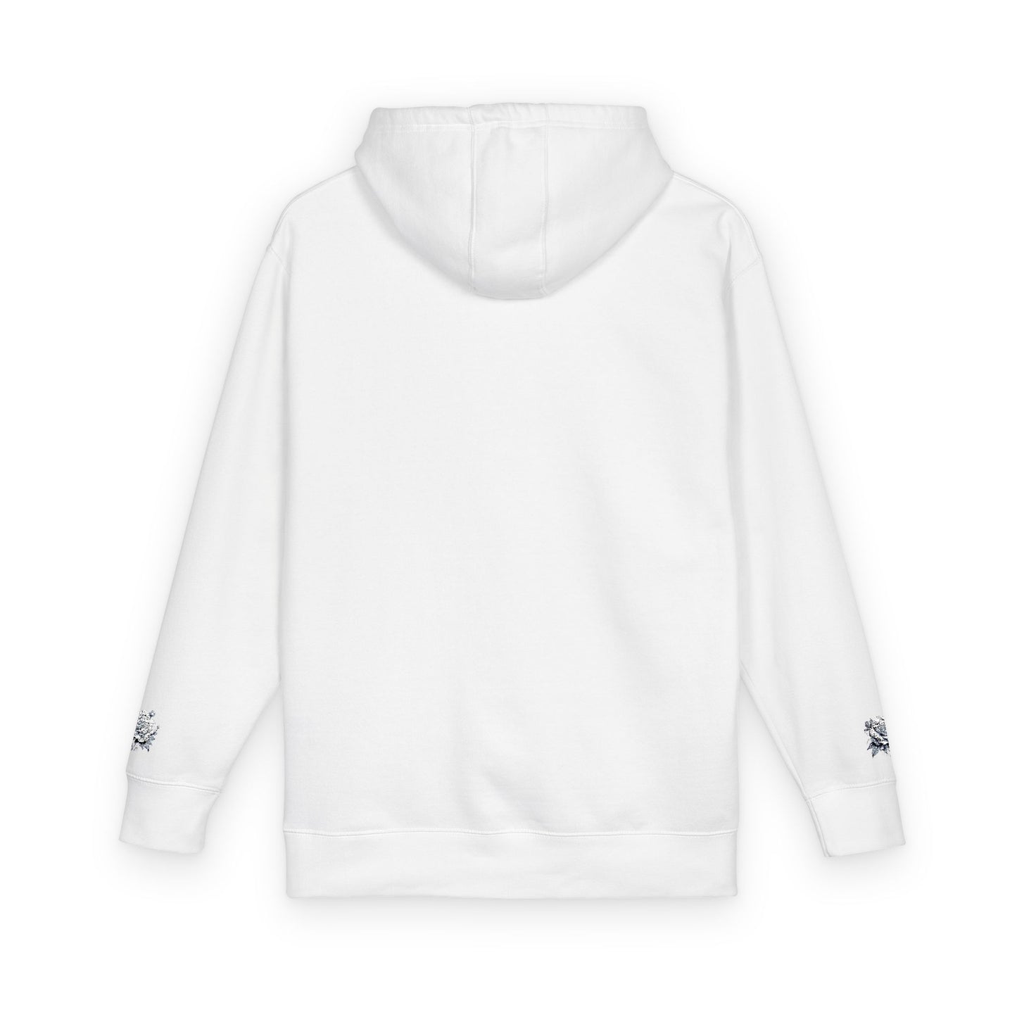 Floral Print Fleece Hoodie - Cozy Streetwear for All Seasons, Perfect Gift for Friends, Trendy Casual Wear, Spring Fashion
