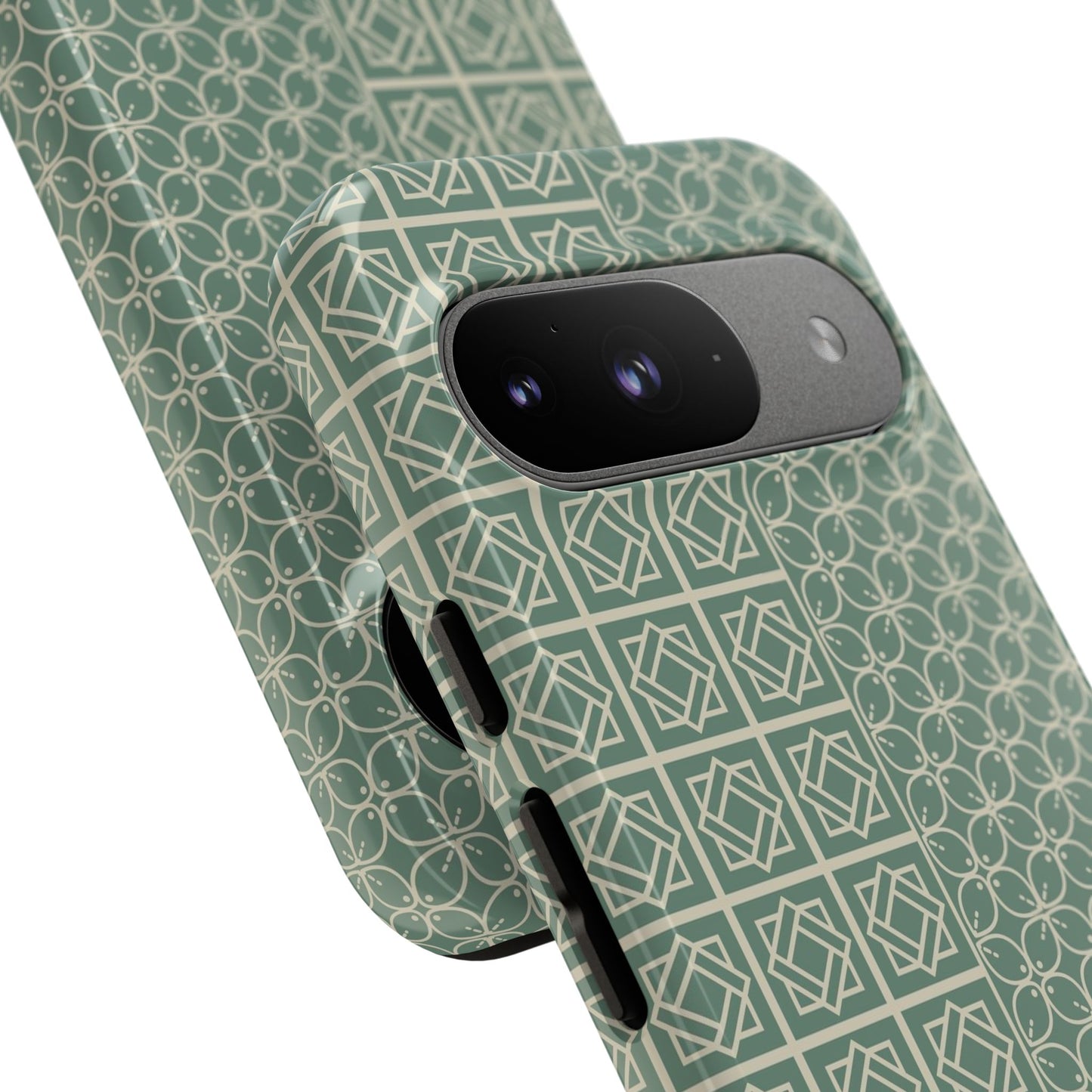 Stylish Phone Case with Geometric Patterns, Tough Cases, Durable Cell Phone Cover, Trendy Smartphone Accessory, Functional Gift Idea