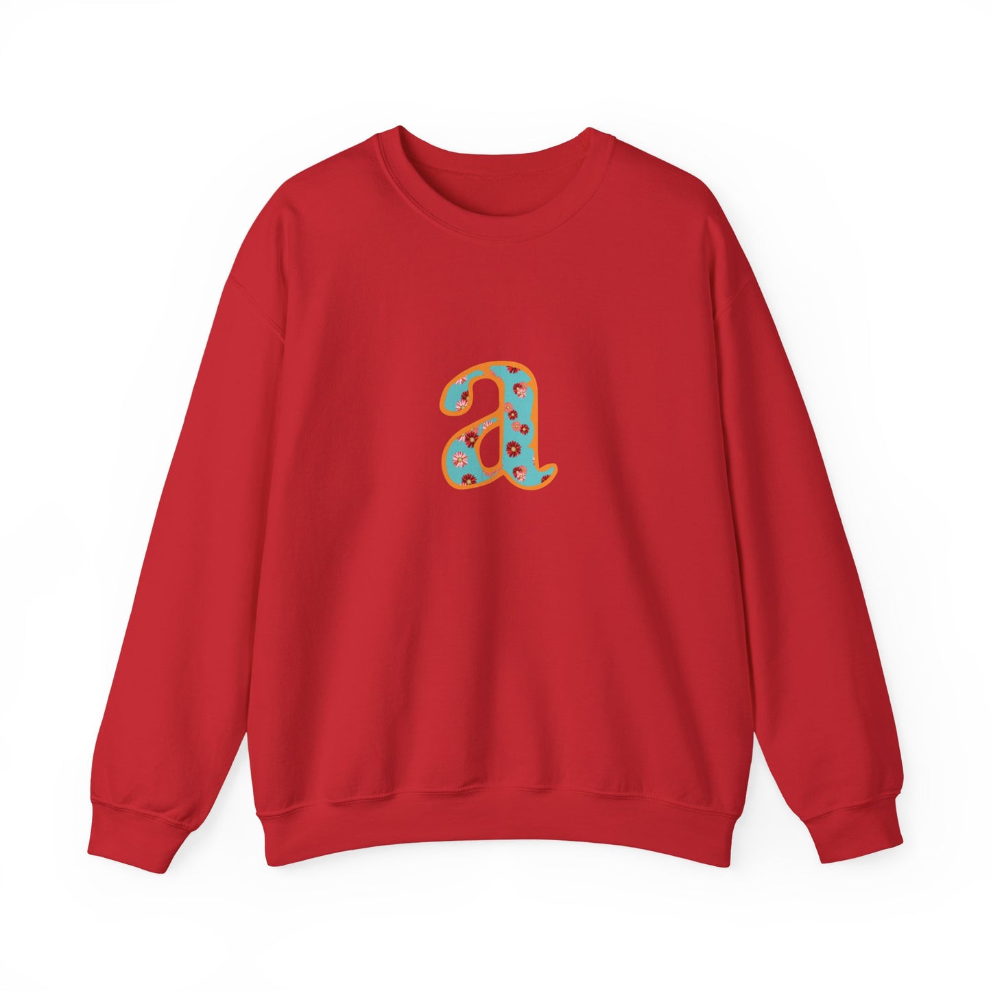 Personalized Initial Sweatshirt, Cozy Unisex Crewneck, Custom Gift for Her, Monogrammed Apparel, Perfect for Birthdays and Holidays