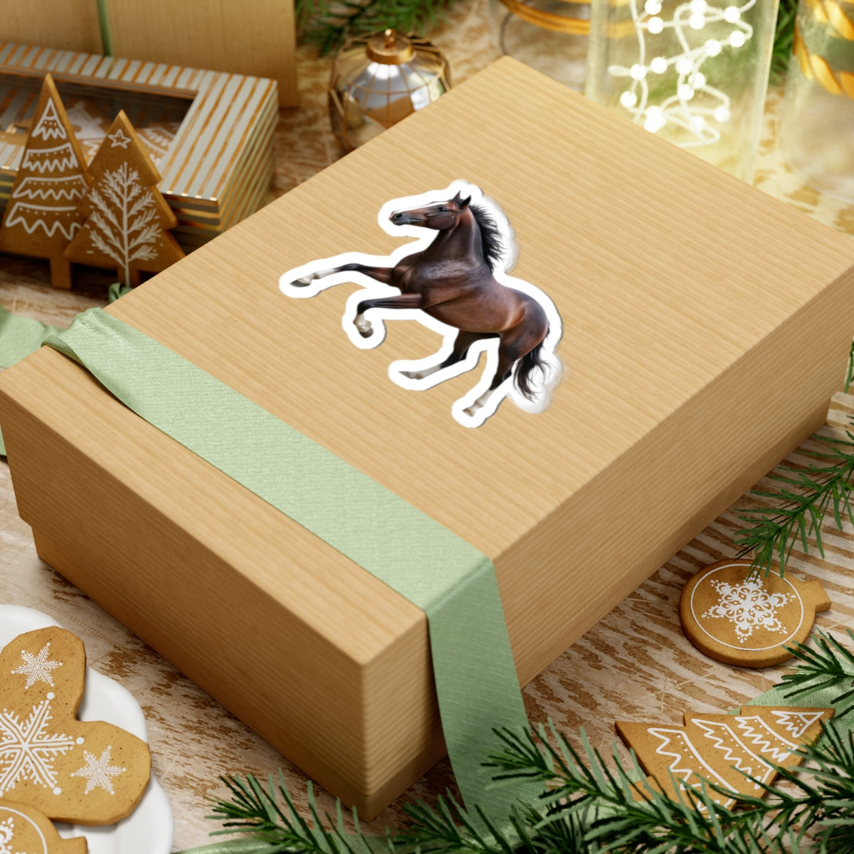 Galloping Horse Kiss-Cut Stickers, Horse Lover Gift, Laptop Decor, [...]