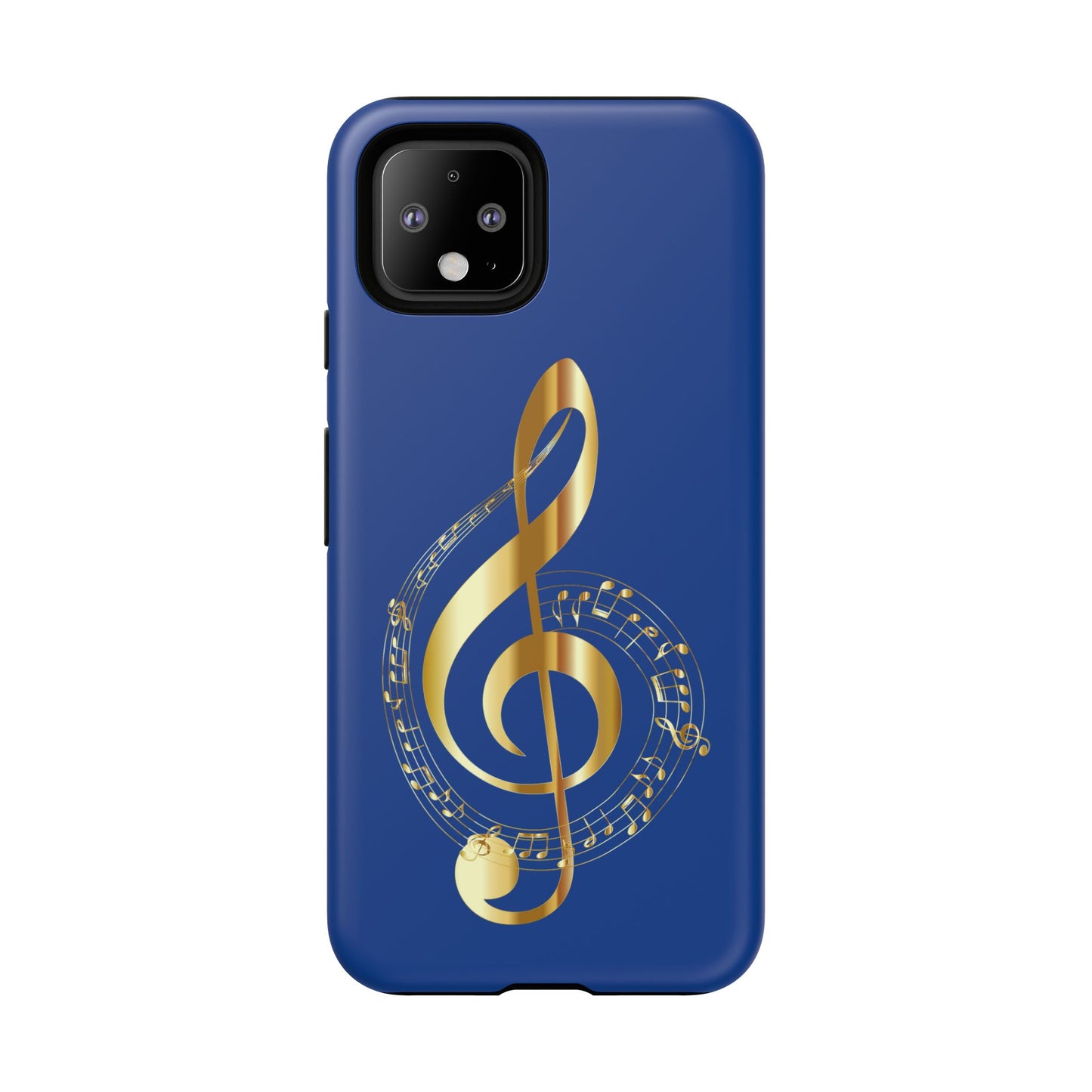 Tough Cases Blue and Gold Musical Note