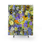 Floral Shower Curtain, Vibrant Botanical Bathroom Decor