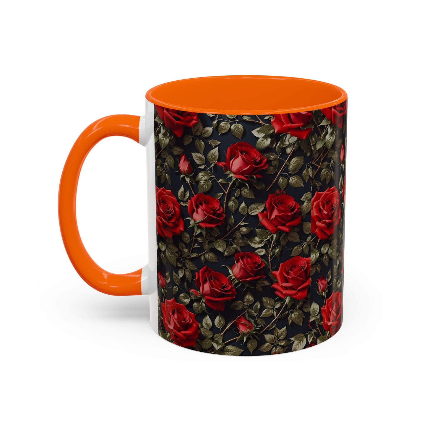 Elegant Floral Accent Coffee Mug - Perfect for Garden Lovers, Home Decor, Gift for Her, Tea Lovers, Mother's Day