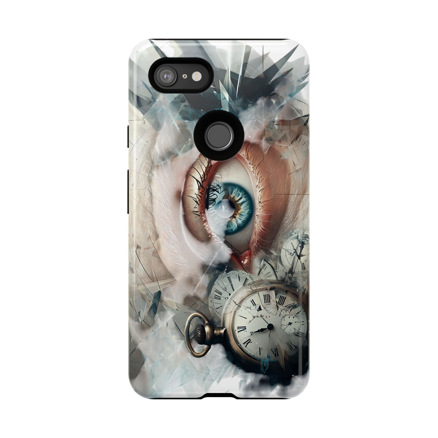 Artistic Eye Phone Case, Unique Smartphone Cover, Whimsical Gift for Art Lovers, Trendy Tech Accessory, Birthday Present, Holiday Gift