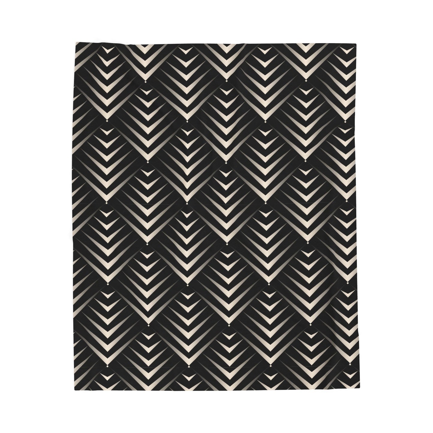 Stylish Velveteen Plush Blanket, Cozy Home Decor, Perfect Gift for Holidays, Soft Throw for Couch, Modern Geometric Design