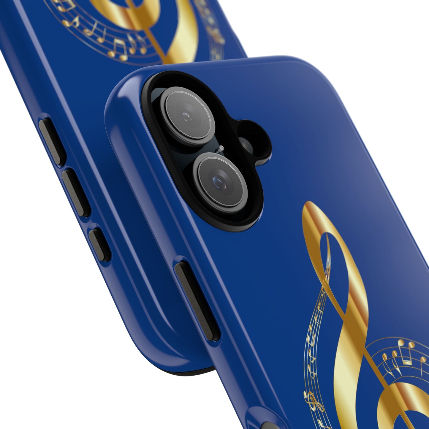 Tough Cases Blue and Gold Musical Note