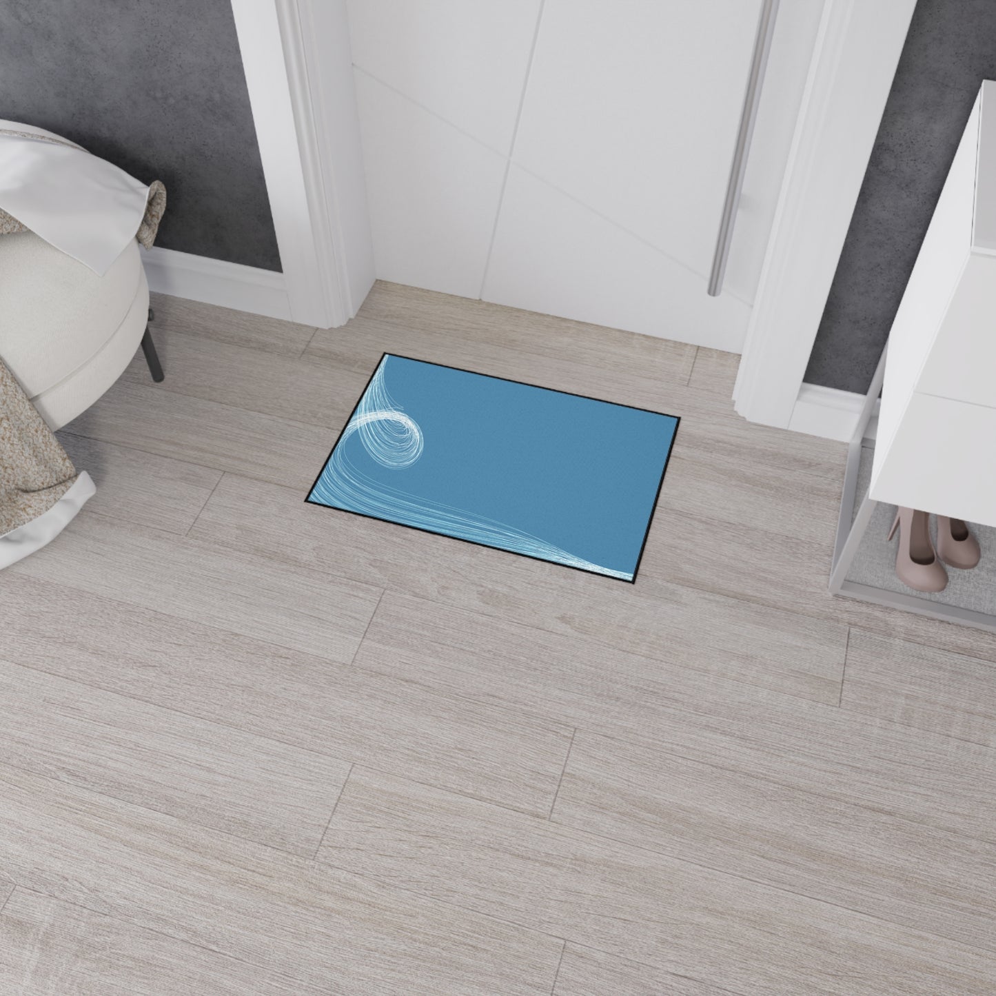 Ocean Breeze Heavy-Duty Floor Mat — Non-Slip Entry & Garage Mat
