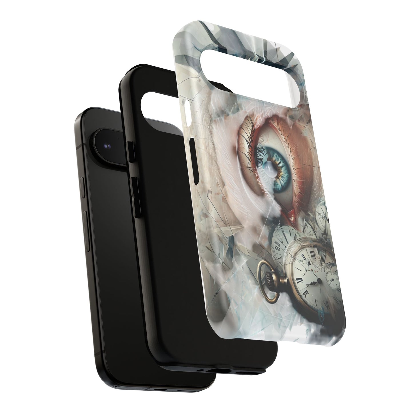 Artistic Eye Phone Case, Unique Smartphone Cover, Whimsical Gift for Art Lovers, Trendy Tech Accessory, Birthday Present, Holiday Gift