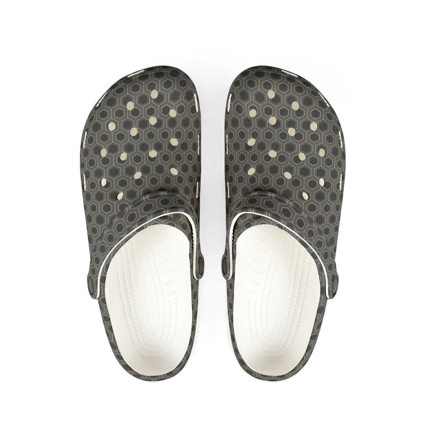 Polka Dot EVA Foam Clogs — Lightweight Slip-On Garden Shoes