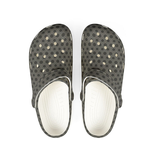 Polka Dot EVA Foam Clogs — Lightweight Slip-On Garden Shoes