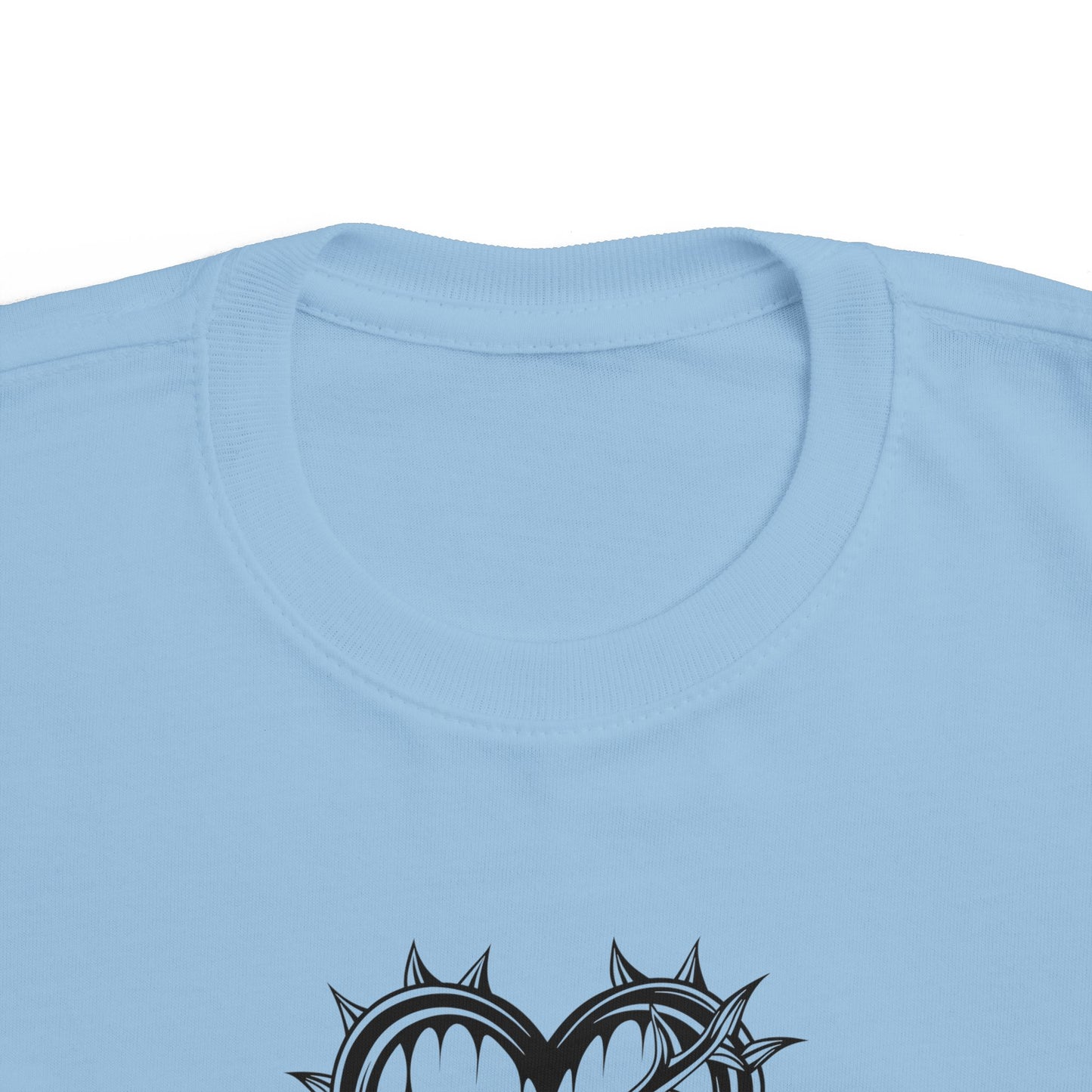 Toddler's Heart & Thorn Tee, Cute Kids T-Shirt, Children's Graphic Shirt, Gift for Toddlers, Cool Summer Outfit