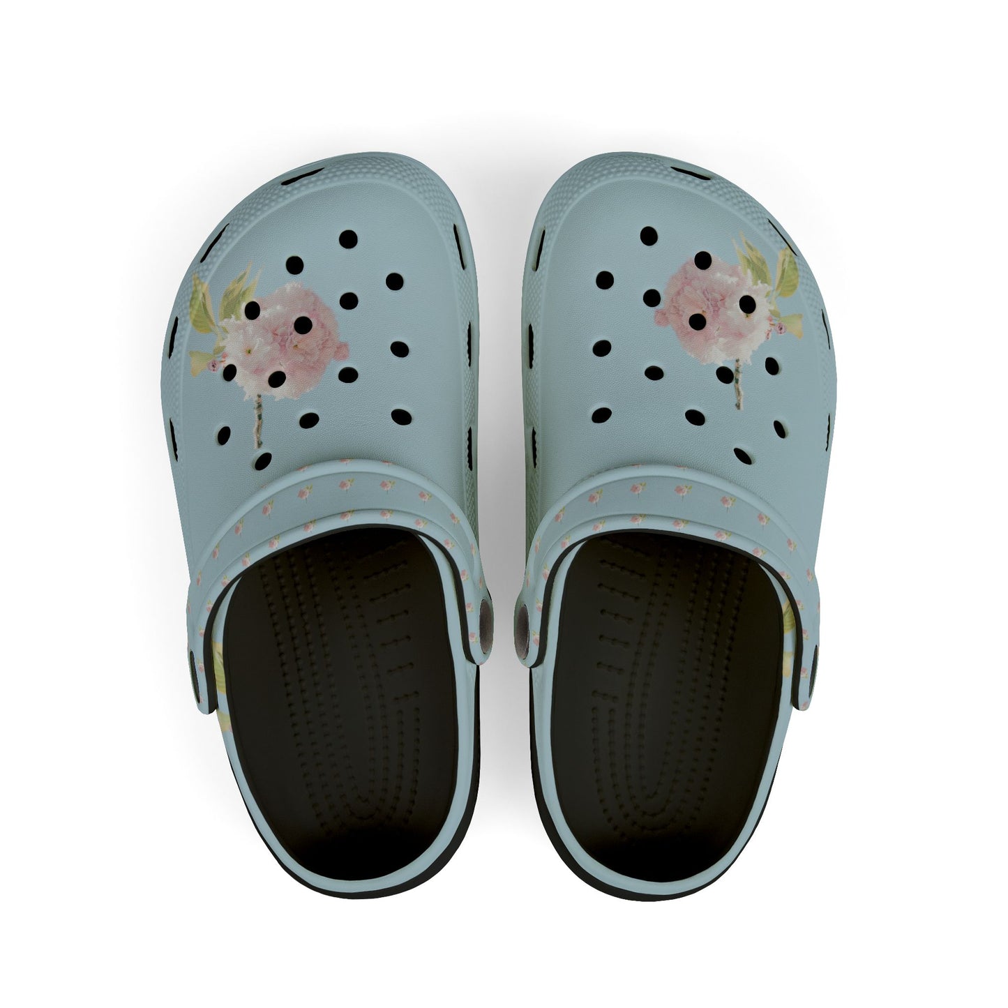 Kid's Floral EVA Foam Clogs, Comfortable Summer Footwear, Playtime Sandals, Unique Children's Shoes, Garden Party Essentials