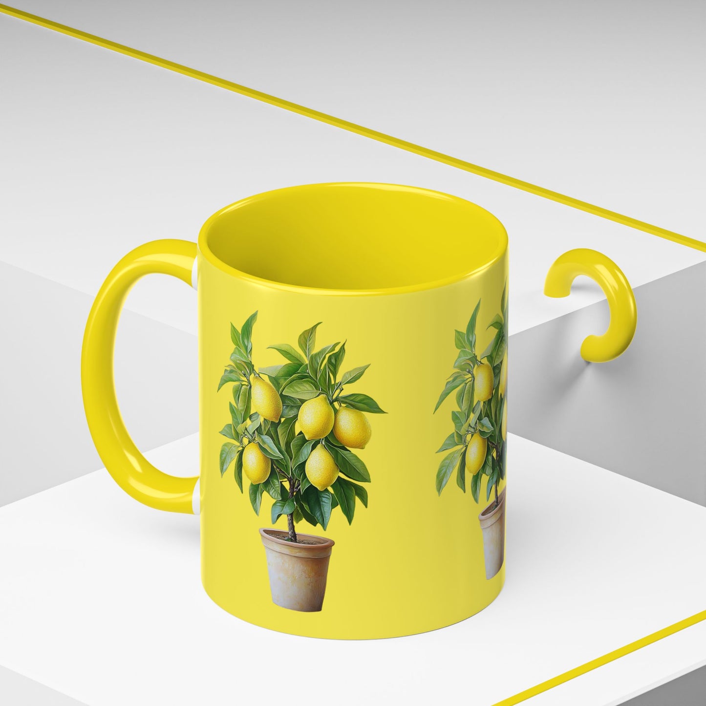 Lemon Tree Accent Coffee Mug - Cheerful Gift for Garden Lovers, Unique Kitchen Decor, Spring Celebration, Housewarming Present, [...]