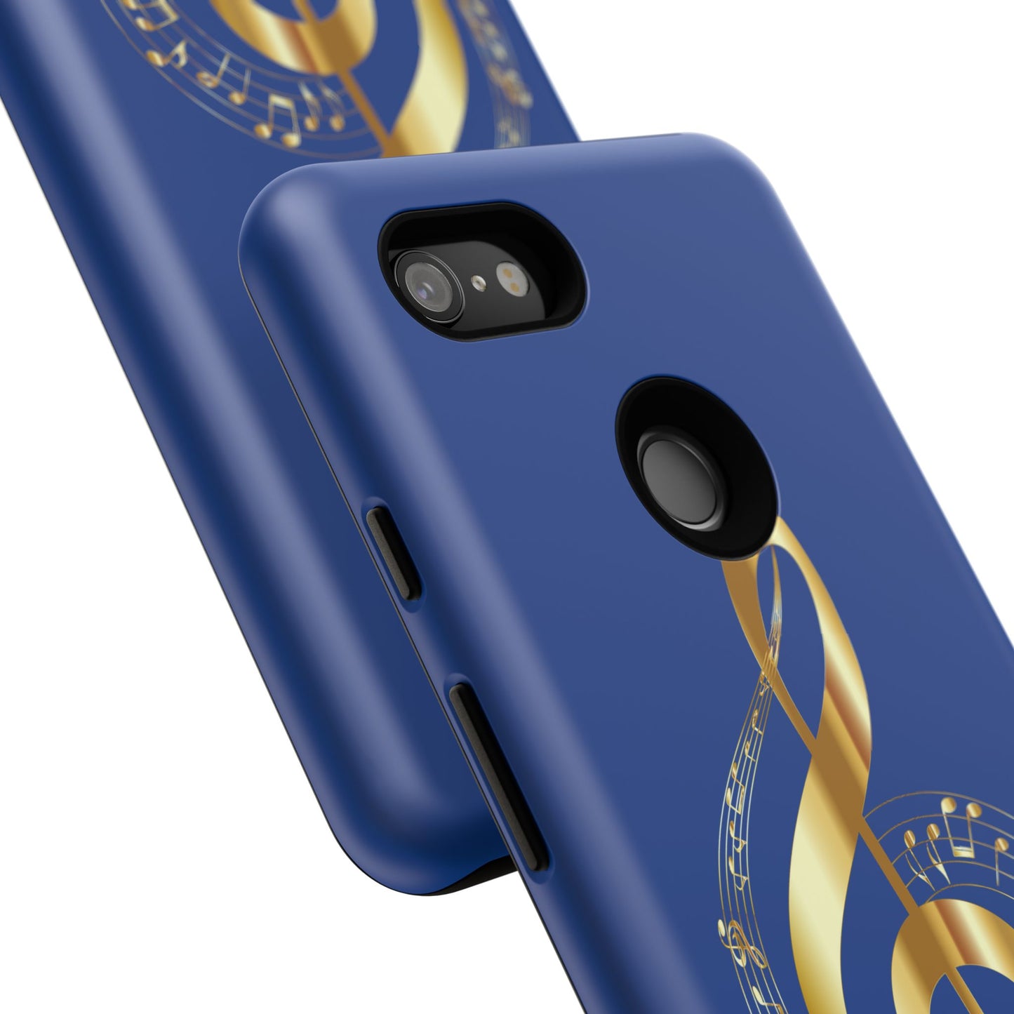 Tough Cases Blue and Gold Musical Note